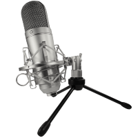 Микрофон Recording Tools MCU-01 USB Nickel + стойка и амортизатор