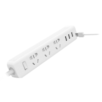 Сетевой фильтр Xiaomi KingMi Power Strip (3 розетки, 3 USB) Белый
